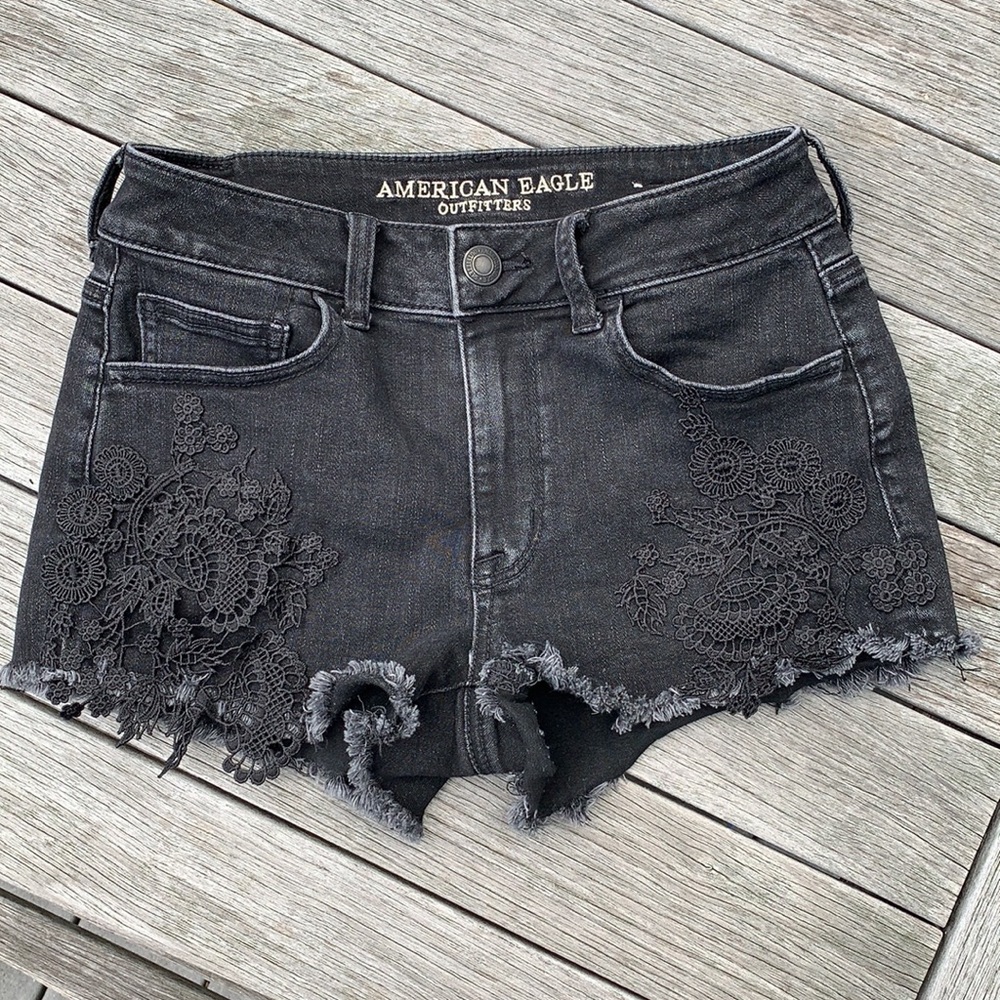 American Eagle high rise shorts